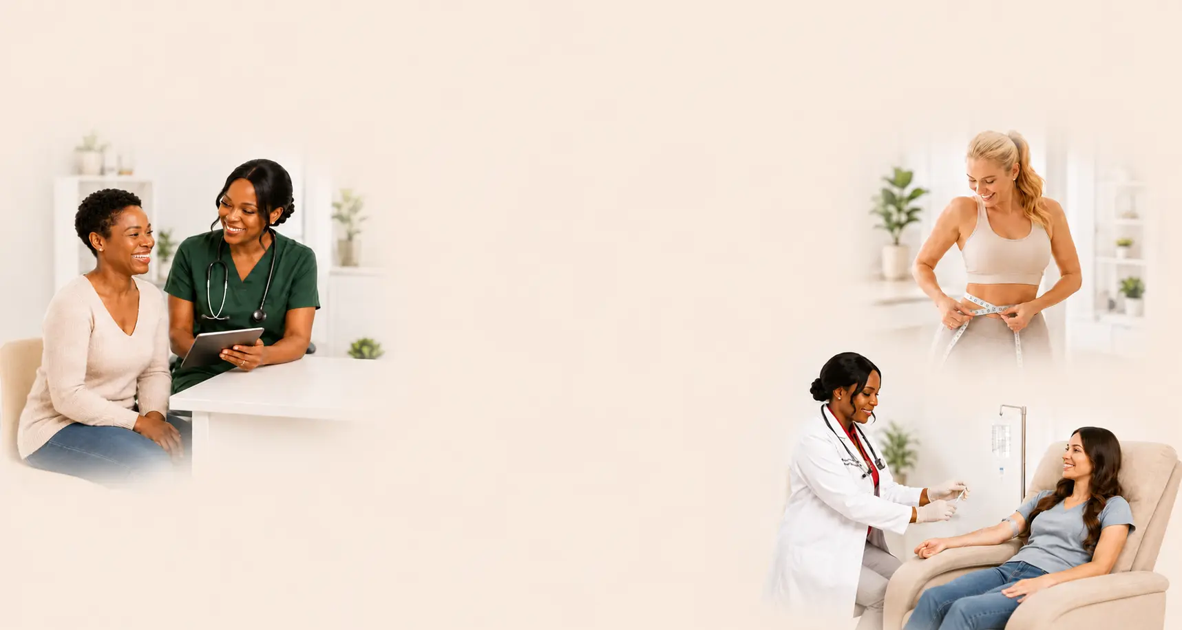 Signature Vitality Clinic services — Primary Care, Weight Loss, and Wellness & IV Therapy